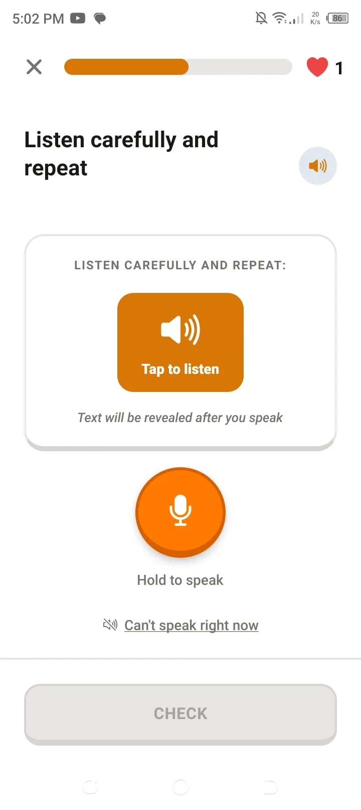 Urithi — Speak