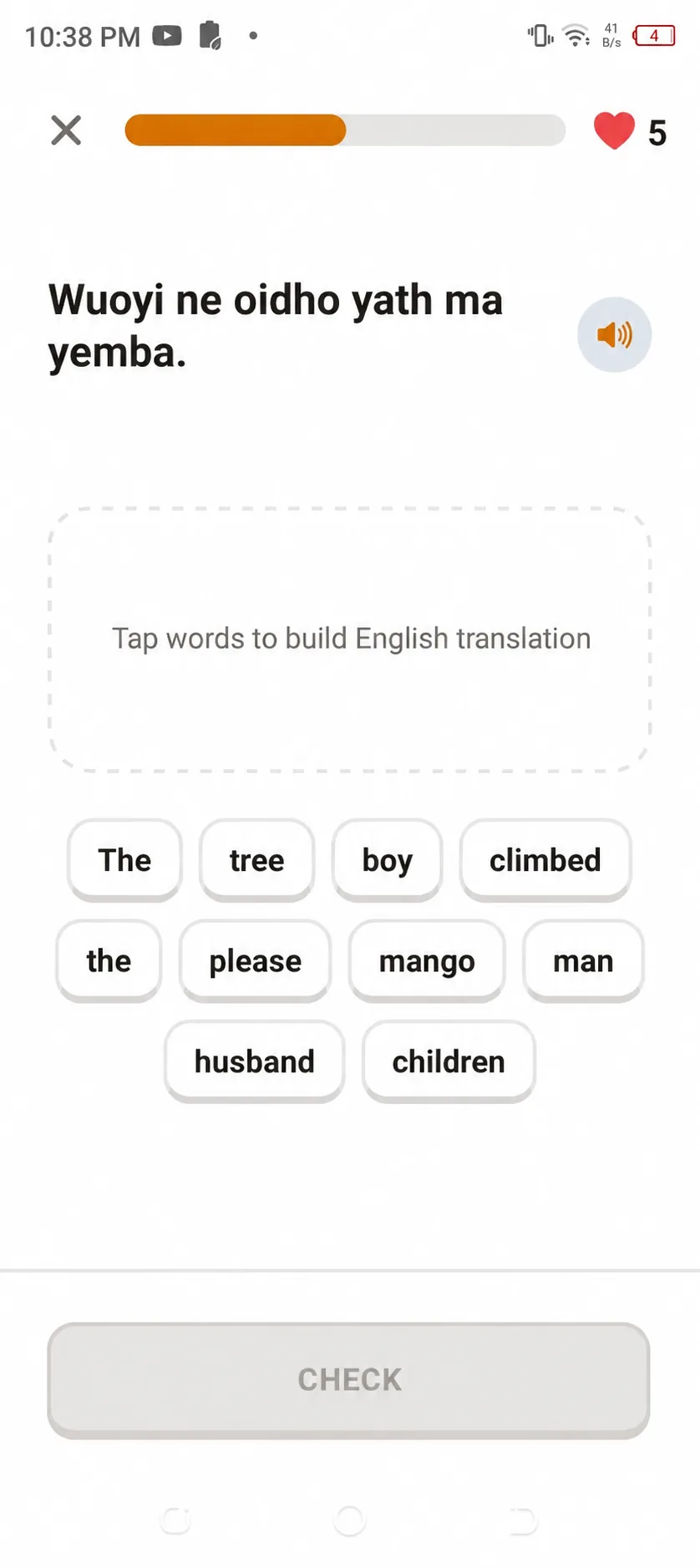 Urithi — Translate